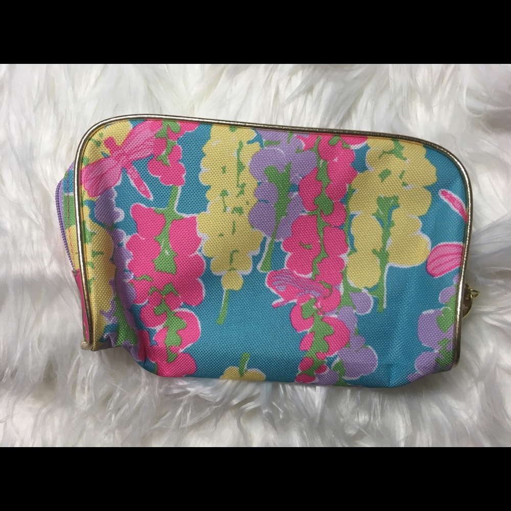 Lilly Pulitzer for Estée Lauder Cosmetic Bag NEW - Picture 3 of 5
